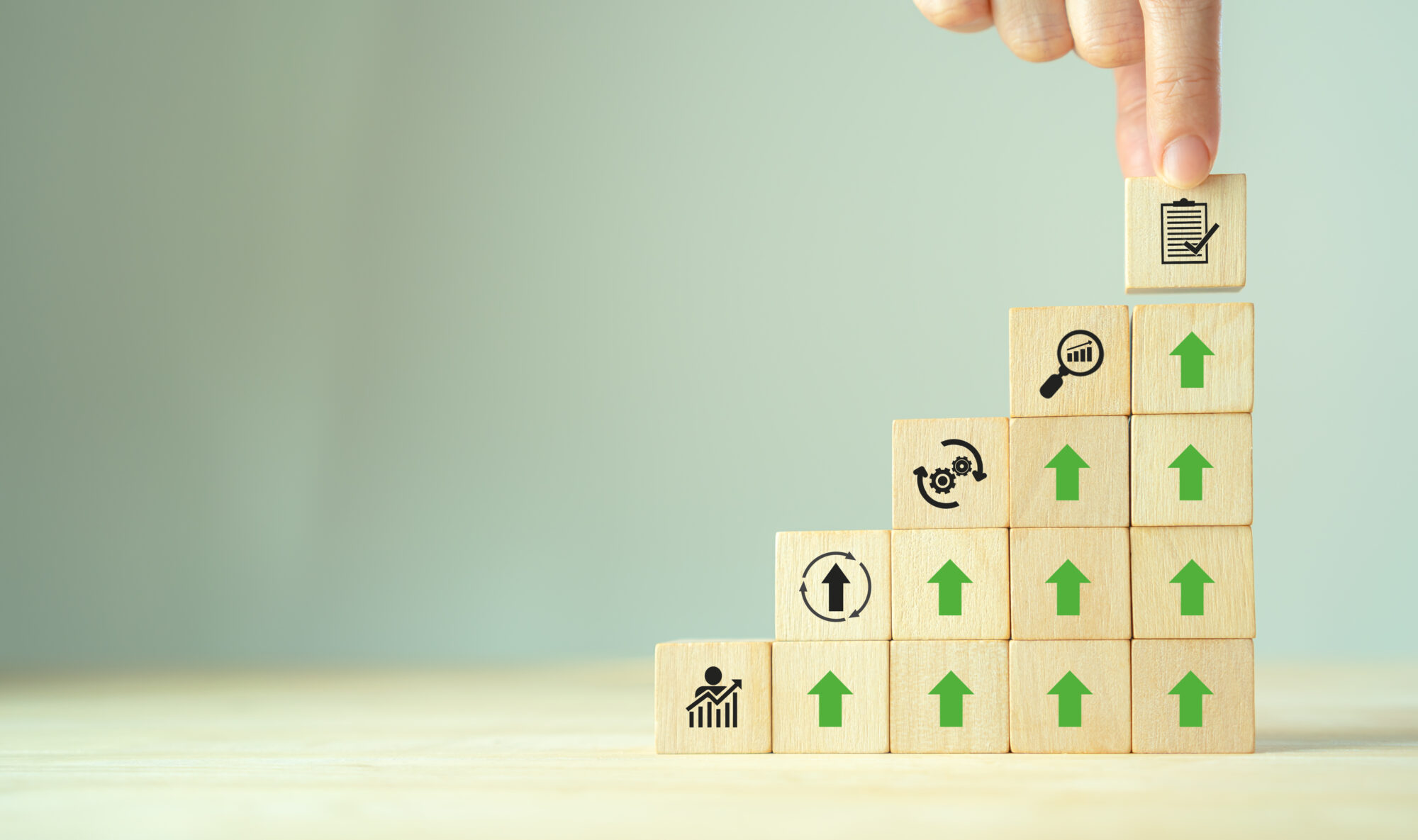 Kaizen concept; the continuous improvement in business for efficiency and effectiveness. Kaizen cycle; improve, continuous, process, result, standard solution. Quality improvement, standardization.